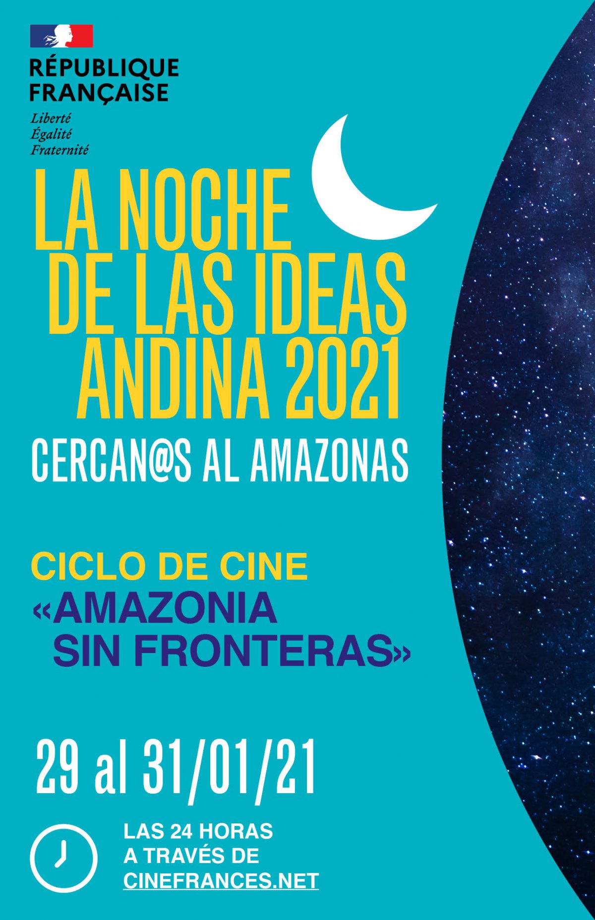 Ciclo de cine online Amazonas sin fronteras
